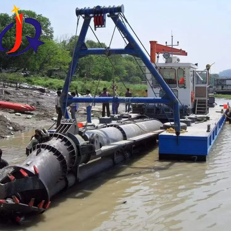 গোল্ড ৱাশ্বিং প্লাণ্টৰ সৈতে কাটাৰ চাকচন ড্ৰেজাৰ
